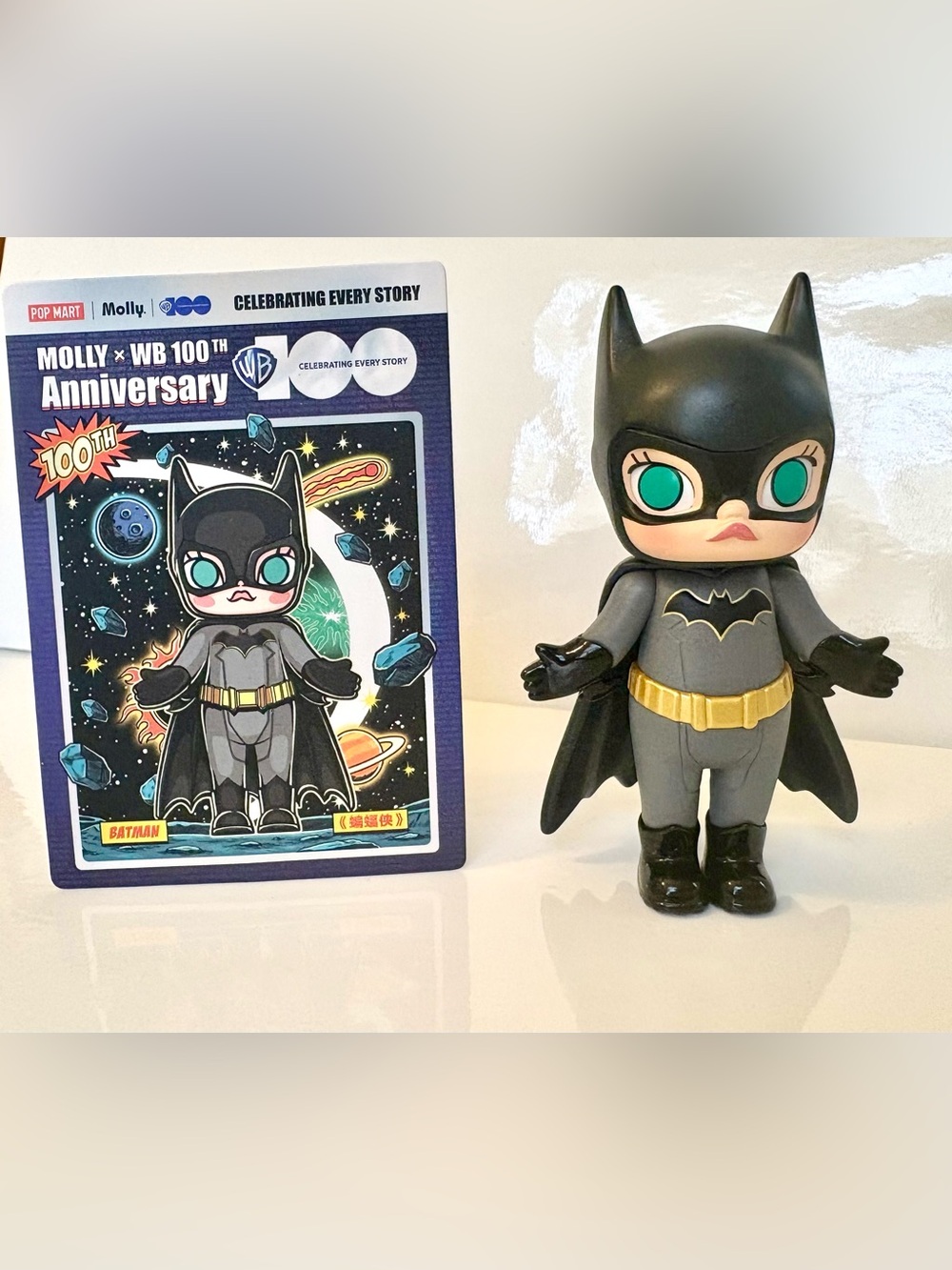 I’m Batman! Molly x Warner Brother 100th Anniversary Series. Discontinued. - Picture 3 of 5